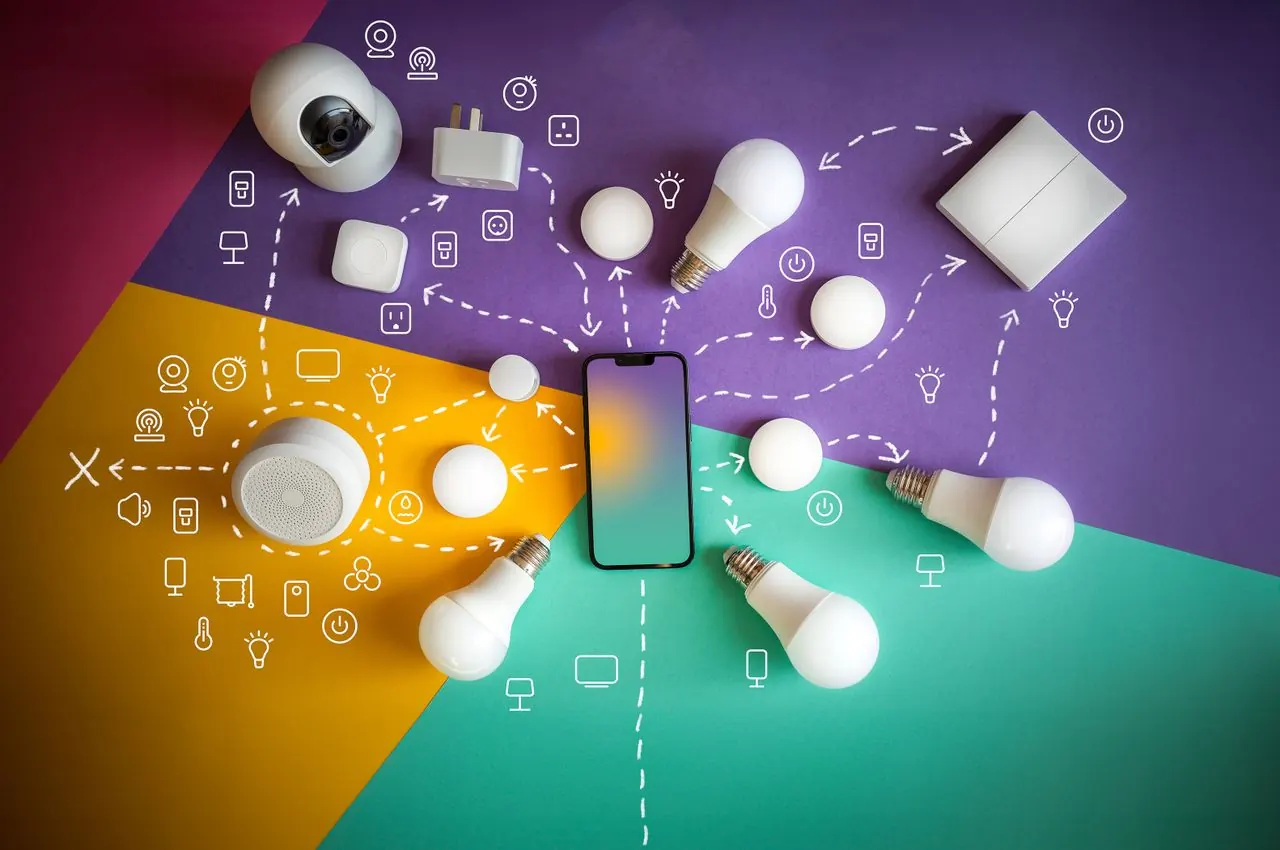 Smart Plugs: Uses, Benefits and Safety Tips smart home technology illustration
